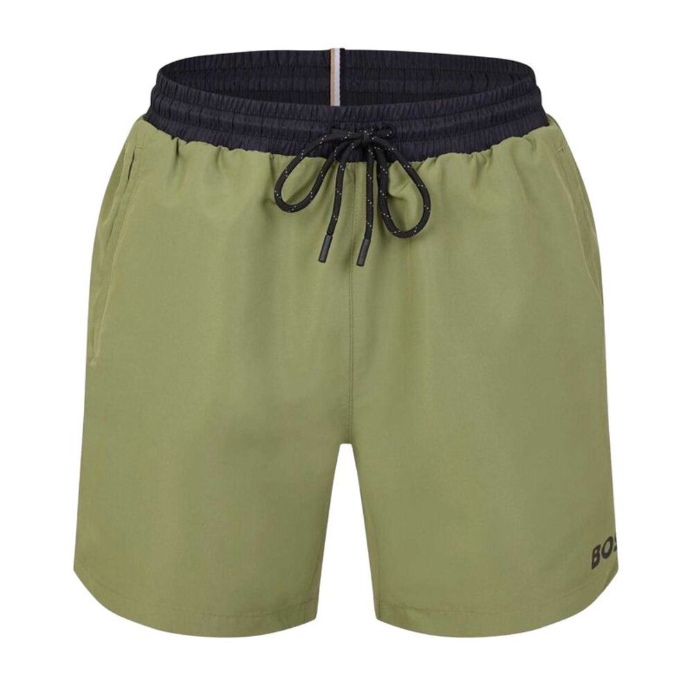 Boss Mens Starfish Swim Shorts / Sage Blue